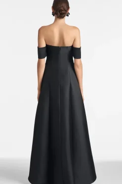 Women Sachin & Babi Gowns-Agyness Gown Black