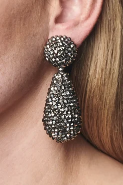 Women Sachin & Babi Earrings-Alena Earrings-Metallic Faceted Beads
