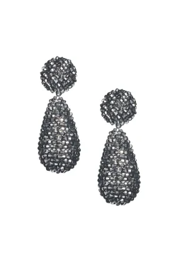 Women Sachin & Babi Earrings-Alena Earrings-Metallic Faceted Beads
