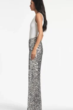 Women Sachin & Babi Pants & Jumpsuits-Alli Pant Silver Sequins