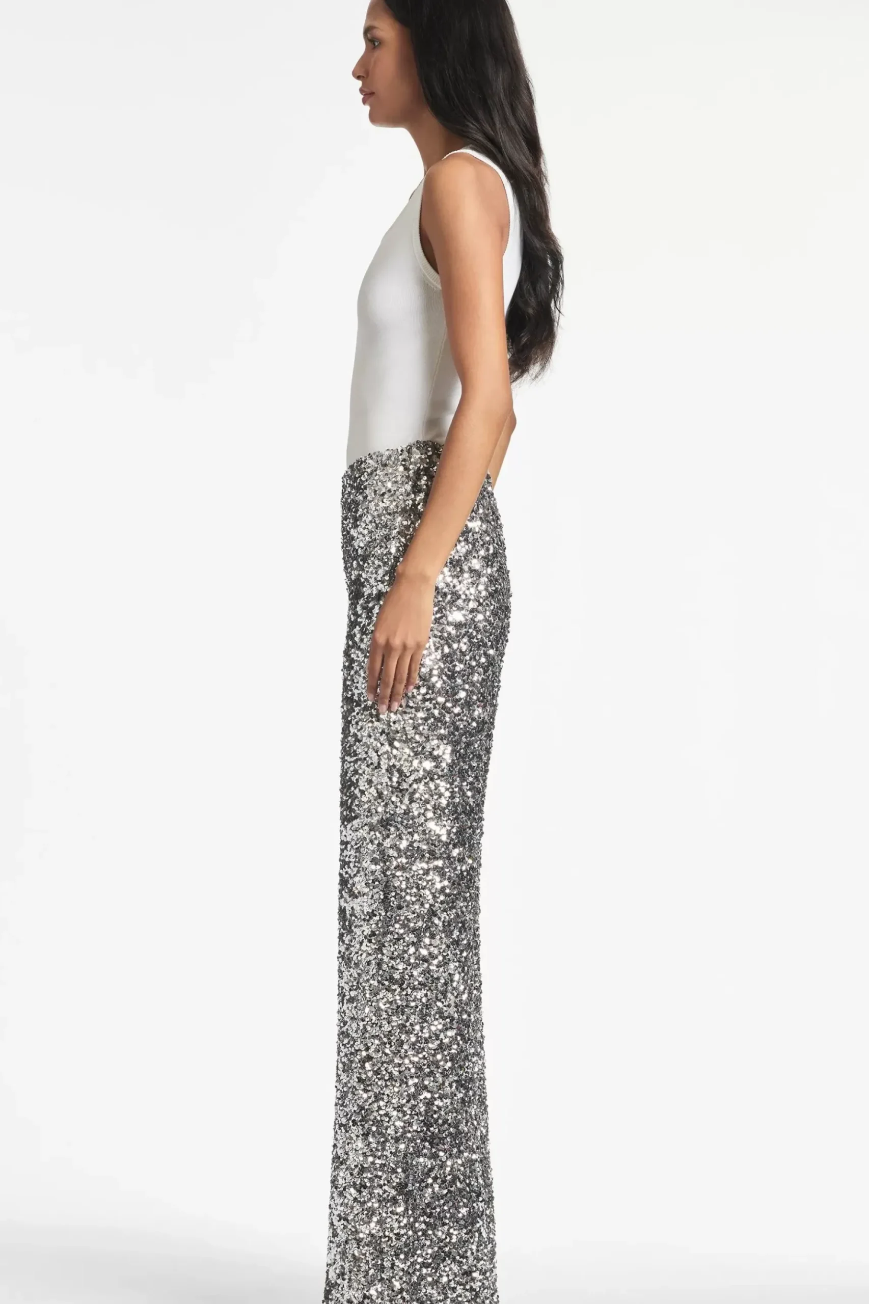 Women Sachin & Babi Pants & Jumpsuits-Alli Pant Silver Sequins