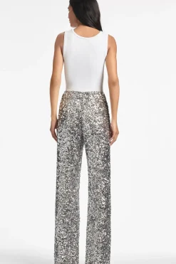 Women Sachin & Babi Pants & Jumpsuits-Alli Pant Silver Sequins