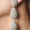 Women Sachin & Babi Earrings-Arielle Earrings-Crystals Clear