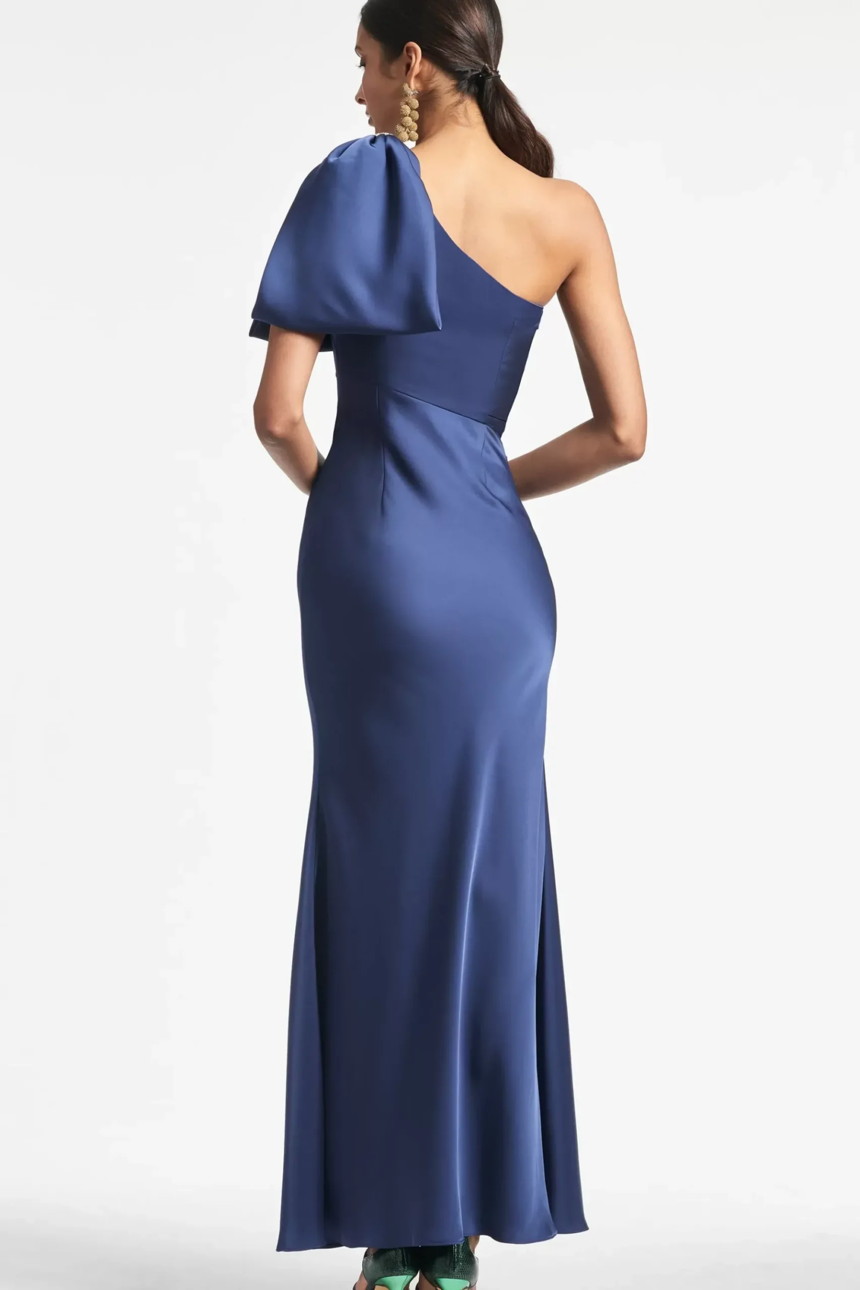 Women Sachin & Babi Gowns-Aubrey Gown Washed Indigo