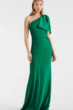 Women Sachin & Babi Gowns-Aubrey Gown Emerald