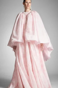 Women Sachin & Babi Jackets-Aura Coat Pale Pink Floral