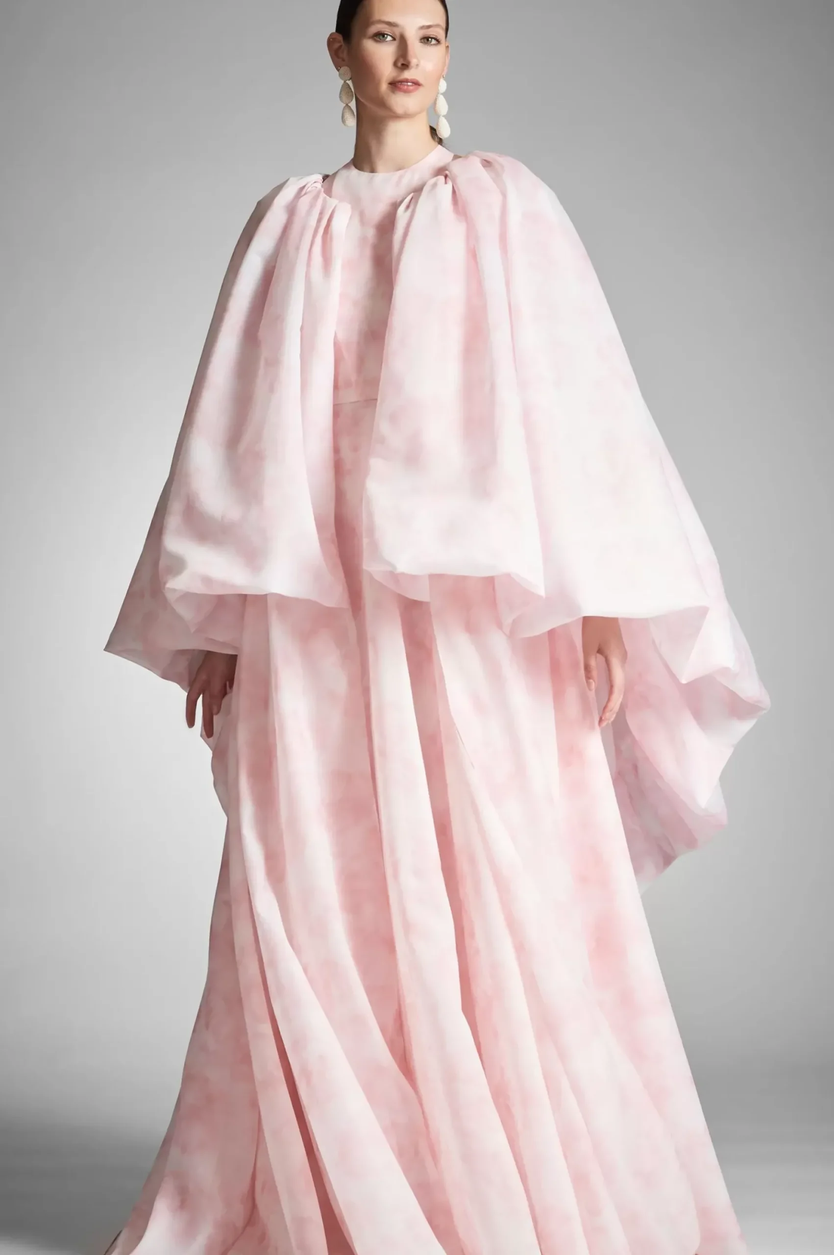 Women Sachin & Babi Jackets-Aura Coat Pale Pink Floral