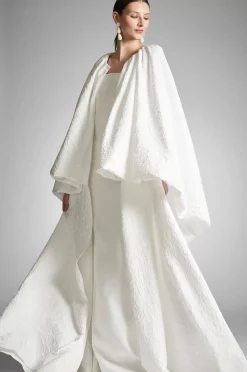 Women Sachin & Babi Jackets-Aura Coat Ivory