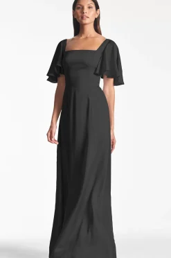 Women Sachin & Babi Gowns-Aurora Gown Black