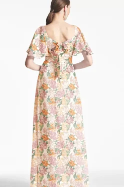 Women Sachin & Babi Gowns-Aurora Gown Antique Bouquet