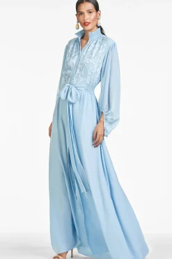 Women Sachin & Babi Gowns-Beatrix Gown Chambray Blue