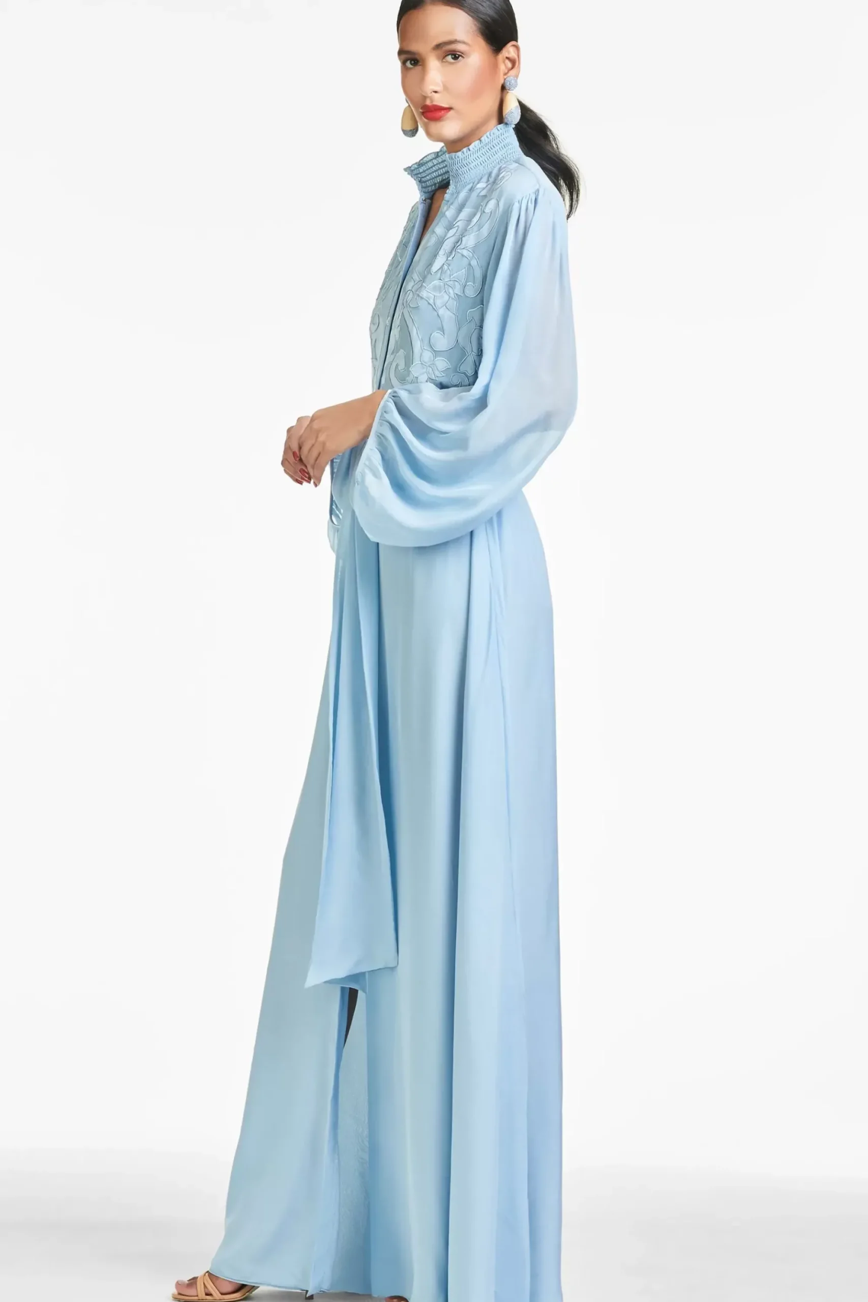 Women Sachin & Babi Gowns-Beatrix Gown Chambray Blue