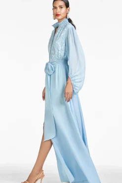 Women Sachin & Babi Gowns-Beatrix Gown Chambray Blue
