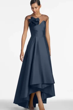 Women Sachin & Babi Gowns-Blakely Gown Navy