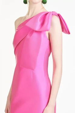 Women Sachin & Babi Gowns-Bonnie Gown Fuchsia