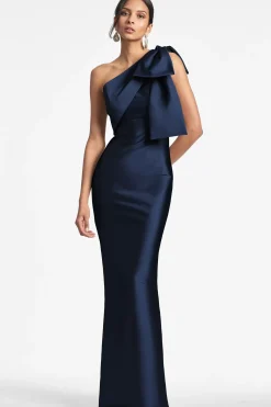 Women Sachin & Babi Gowns-Bonnie Gown Night Sky