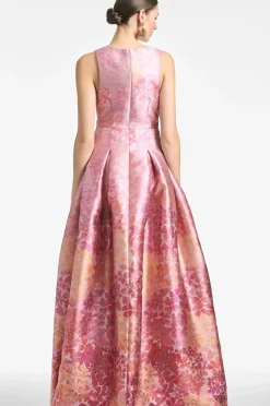 Women Sachin & Babi Gowns-Brooke Gown Light Sunset Hydrangea