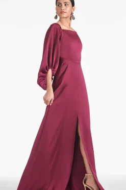 Women Sachin & Babi Gowns-Bryant Gown Garnet