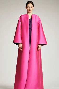 Women Sachin & Babi Jackets-Calliope Coat Fuchsia