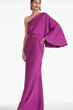 Women Sachin & Babi Gowns-Cella Gown Sparkling Grape