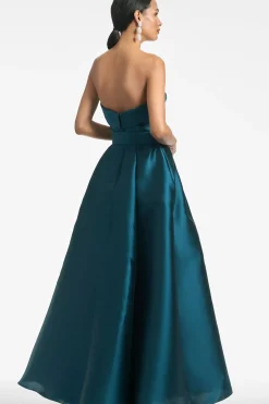Women Sachin & Babi Gowns-Ceri Gown Deep Teal