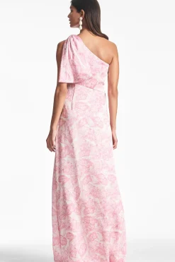Women Sachin & Babi Gowns-Chelsea Gown Rouge Damask Rose