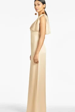 Women Sachin & Babi Gowns-Chelsea Gown Champagne