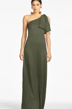Women Sachin & Babi Gowns-Chelsea Gown Moss Green