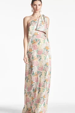 Women Sachin & Babi Gowns-Chelsea Gown Antique Bouquet