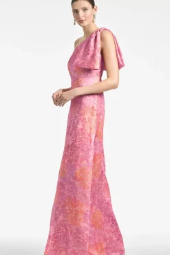 Women Sachin & Babi Gowns-Chelsea Gown Pastel Sunset Hydrangea