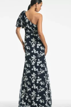 Women Sachin & Babi Gowns-Chelsea Gown Navy Venetia Petal