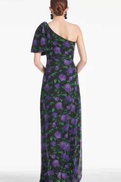 Women Sachin & Babi Gowns-Chelsea Gown Violet Garden