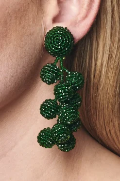 Women Sachin & Babi Earrings-Coconuts Earrings-Faceted Beads