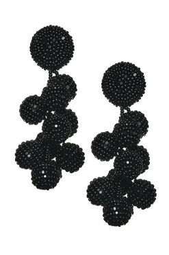 Women Sachin & Babi Earrings-Coconuts Earrings-Smooth Beads