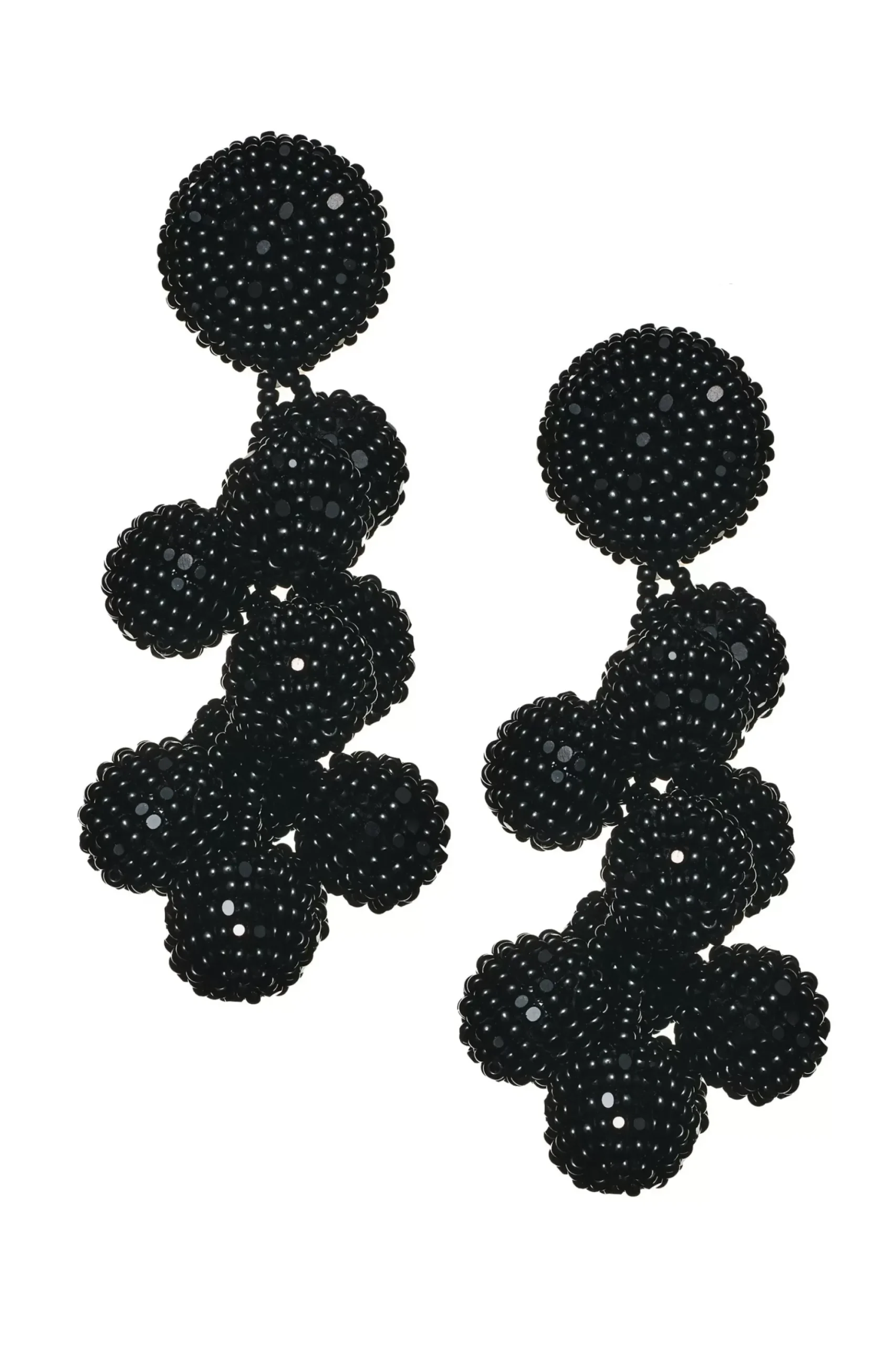 Women Sachin & Babi Earrings-Coconuts Earrings-Smooth Beads