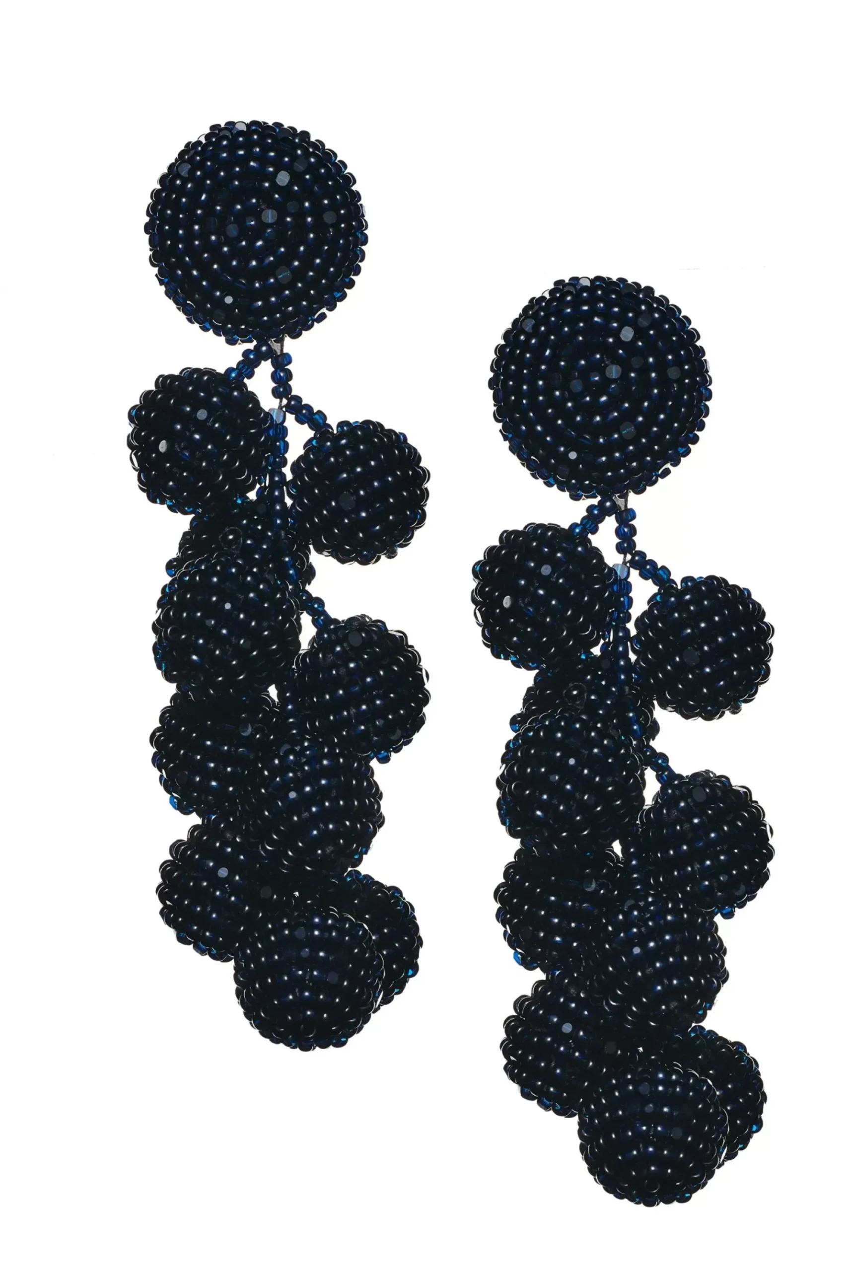 Women Sachin & Babi Earrings-Coconuts Earrings-Smooth Beads