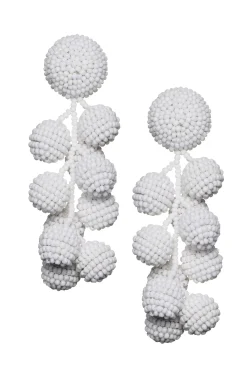 Women Sachin & Babi Earrings-Coconuts Earrings-Smooth Beads