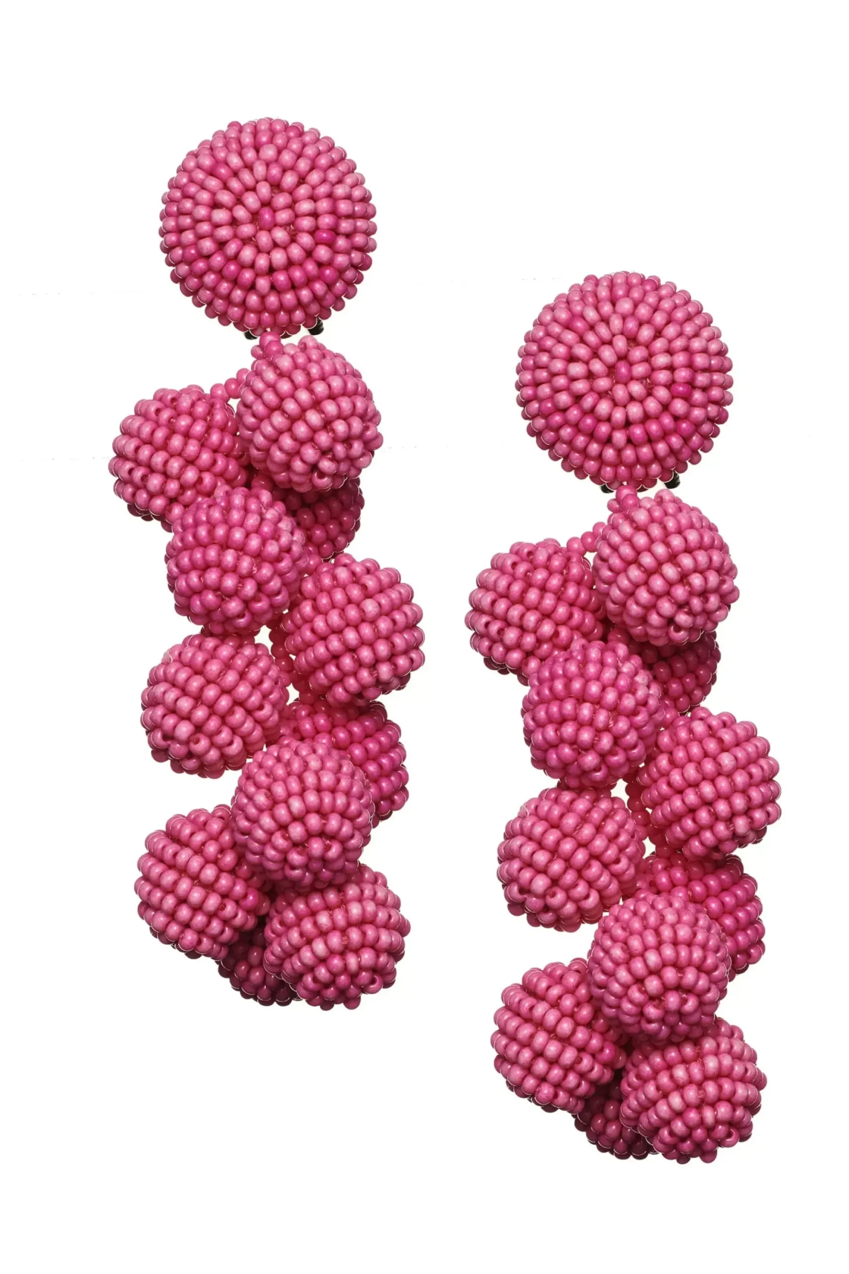 Women Sachin & Babi Earrings-Coconuts Earrings-Smooth Beads