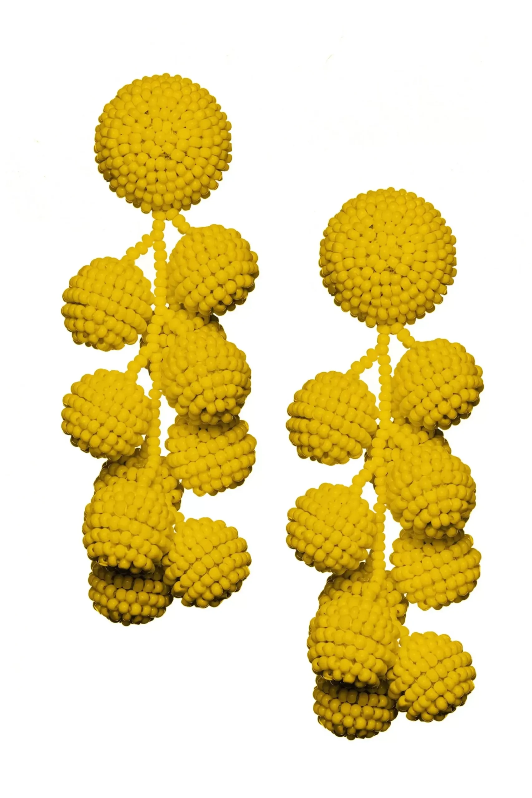 Women Sachin & Babi Earrings-Coconuts Earrings-Smooth Beads