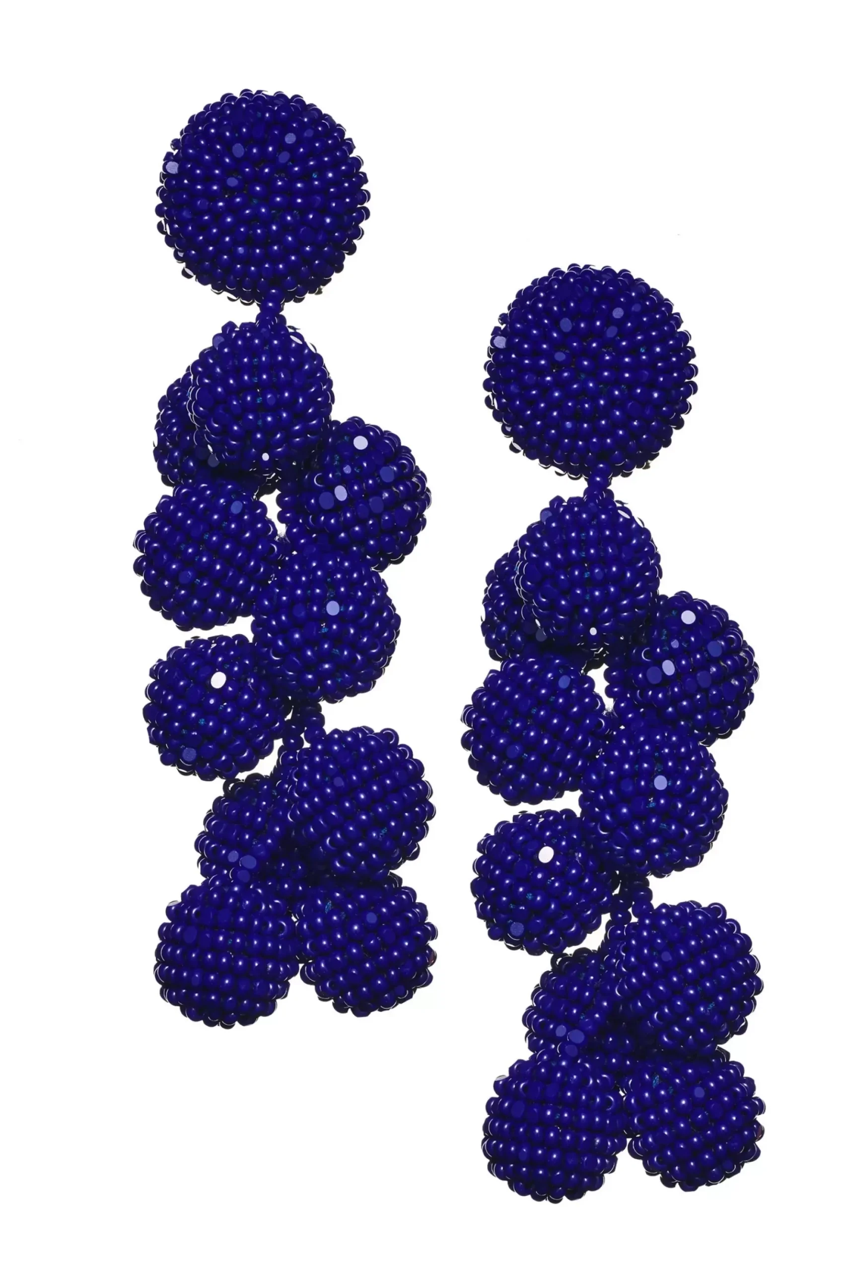 Women Sachin & Babi Earrings-Coconuts Earrings-Smooth Beads