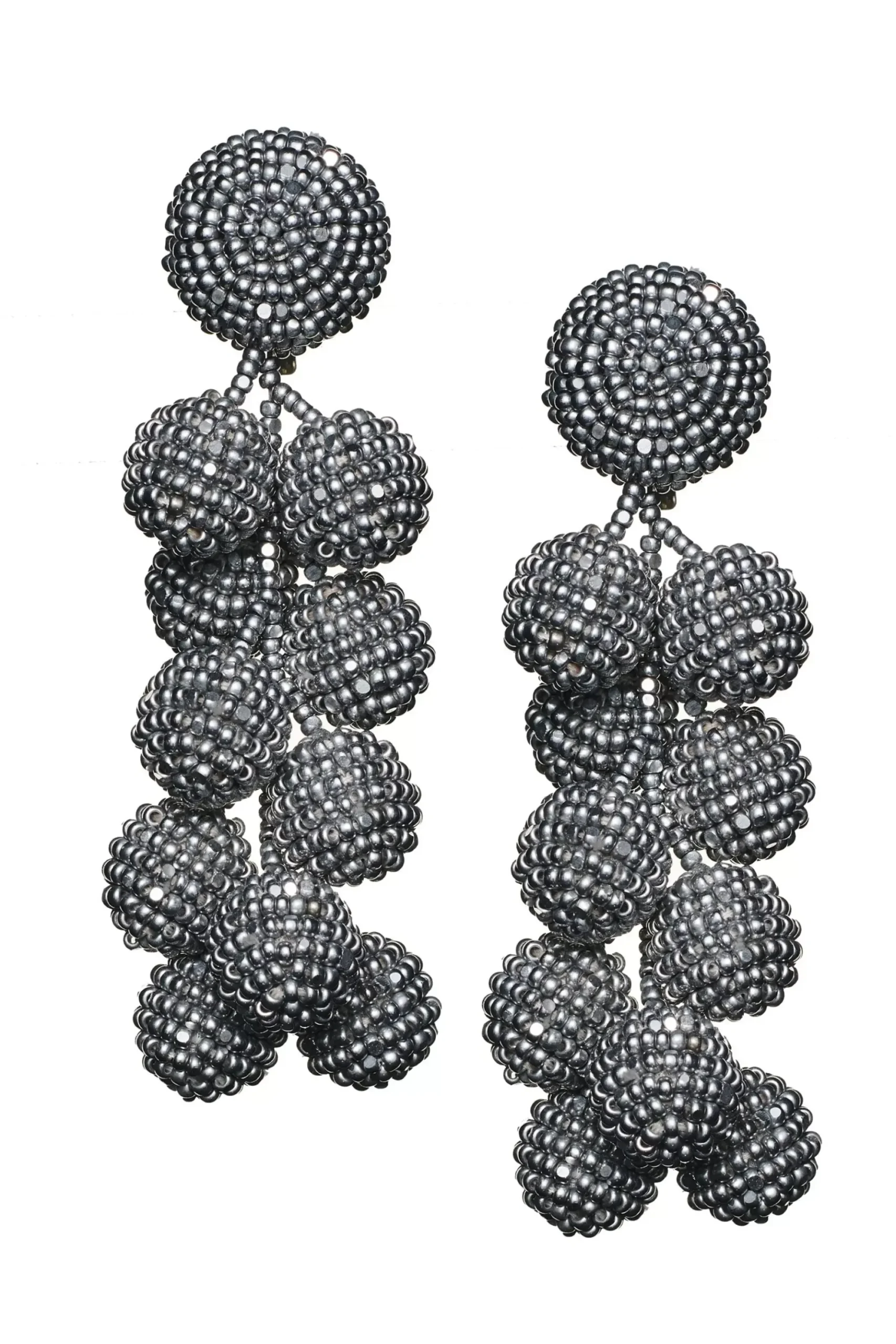 Women Sachin & Babi Earrings-Coconuts Earrings-Smooth Beads