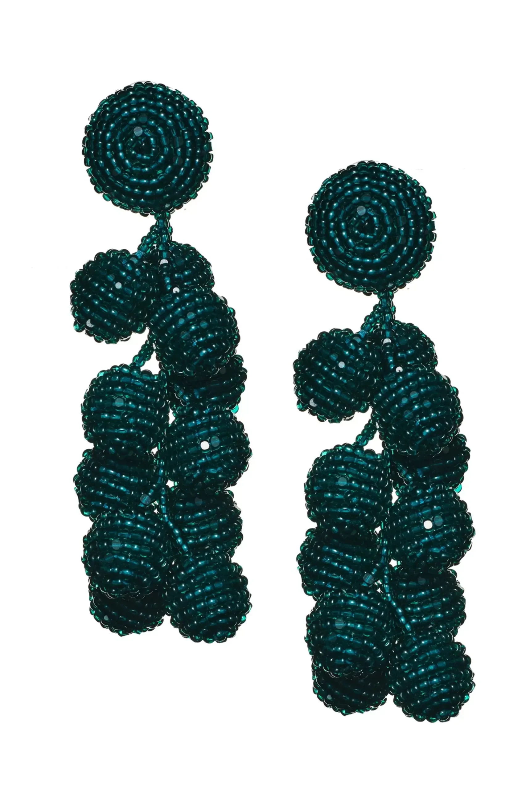 Women Sachin & Babi Earrings-Coconuts Earrings-Smooth Beads