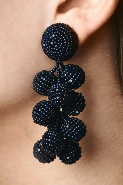 Women Sachin & Babi Earrings-Coconuts Earrings-Smooth Beads