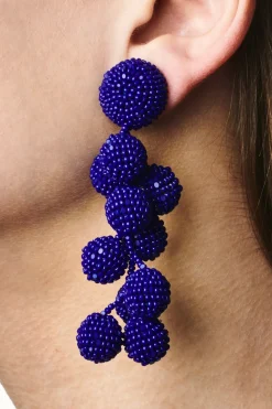 Women Sachin & Babi Earrings-Coconuts Earrings-Smooth Beads