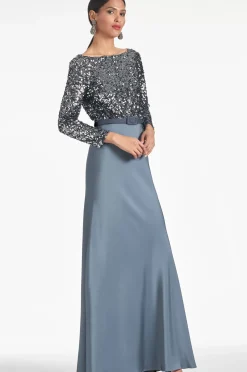 Women Sachin & Babi Gowns-Colette Gown Gunmetal