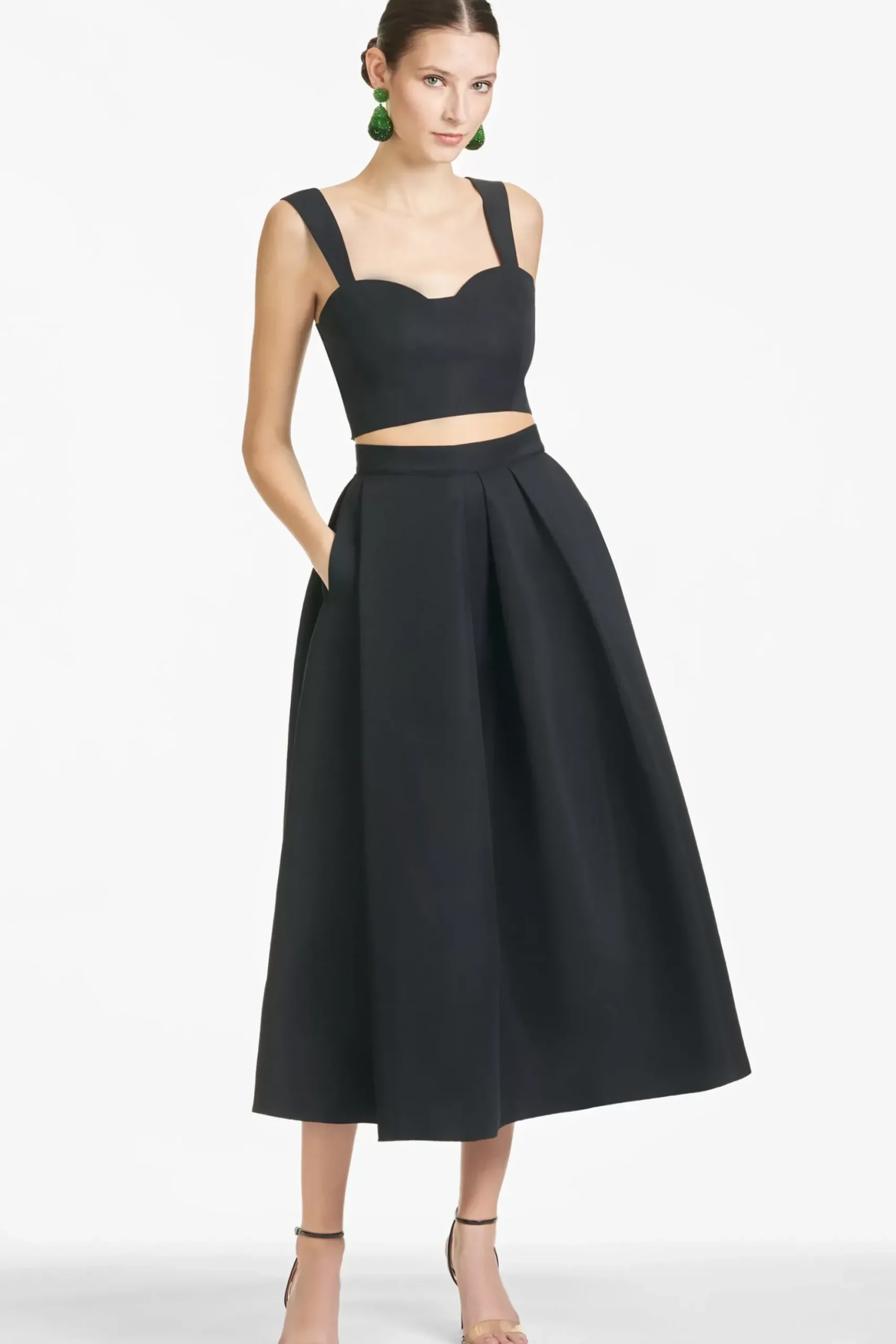 Women Sachin & Babi Matching Sets-Darcy Top Black