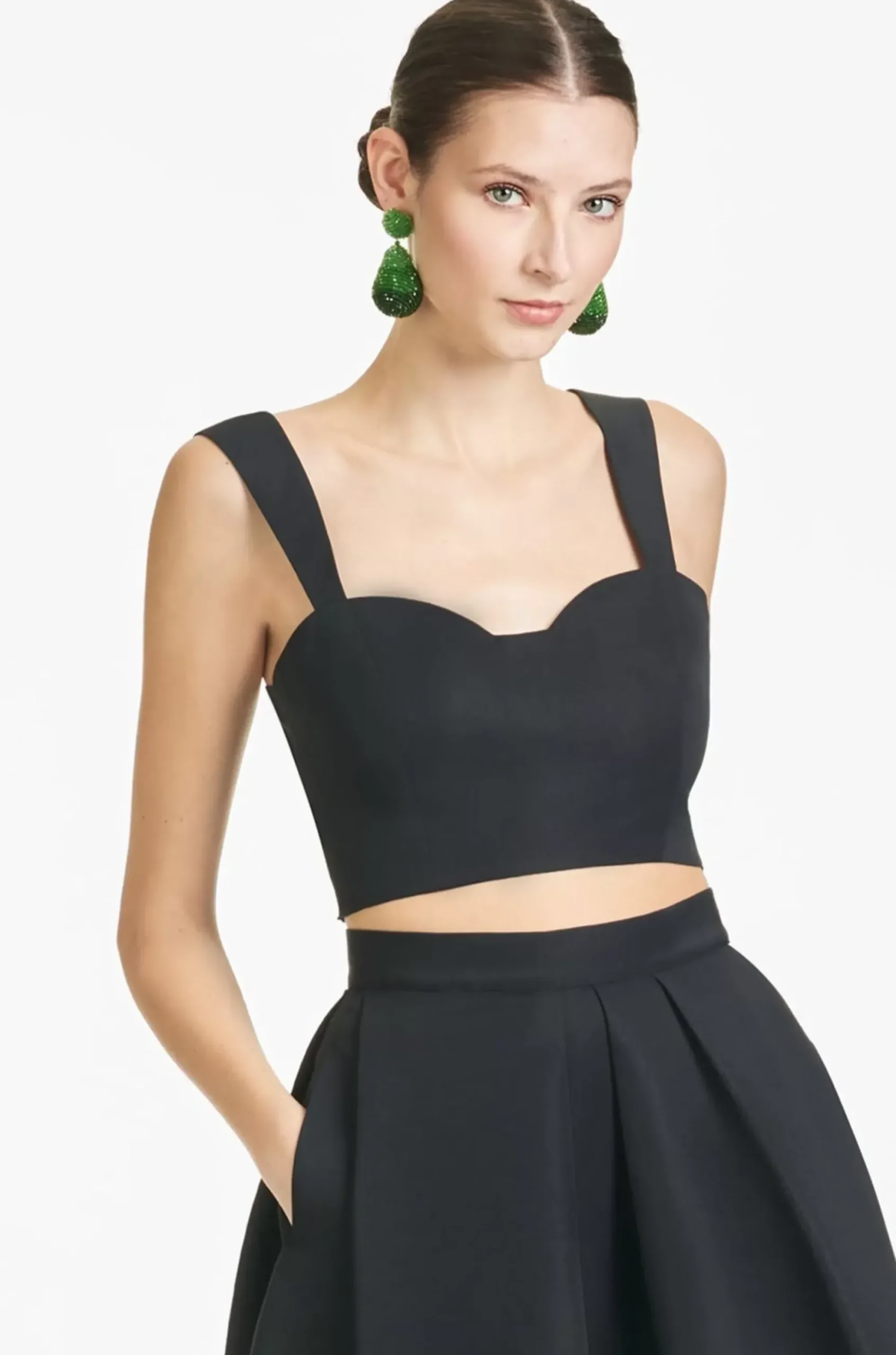 Women Sachin & Babi Matching Sets-Darcy Top Black