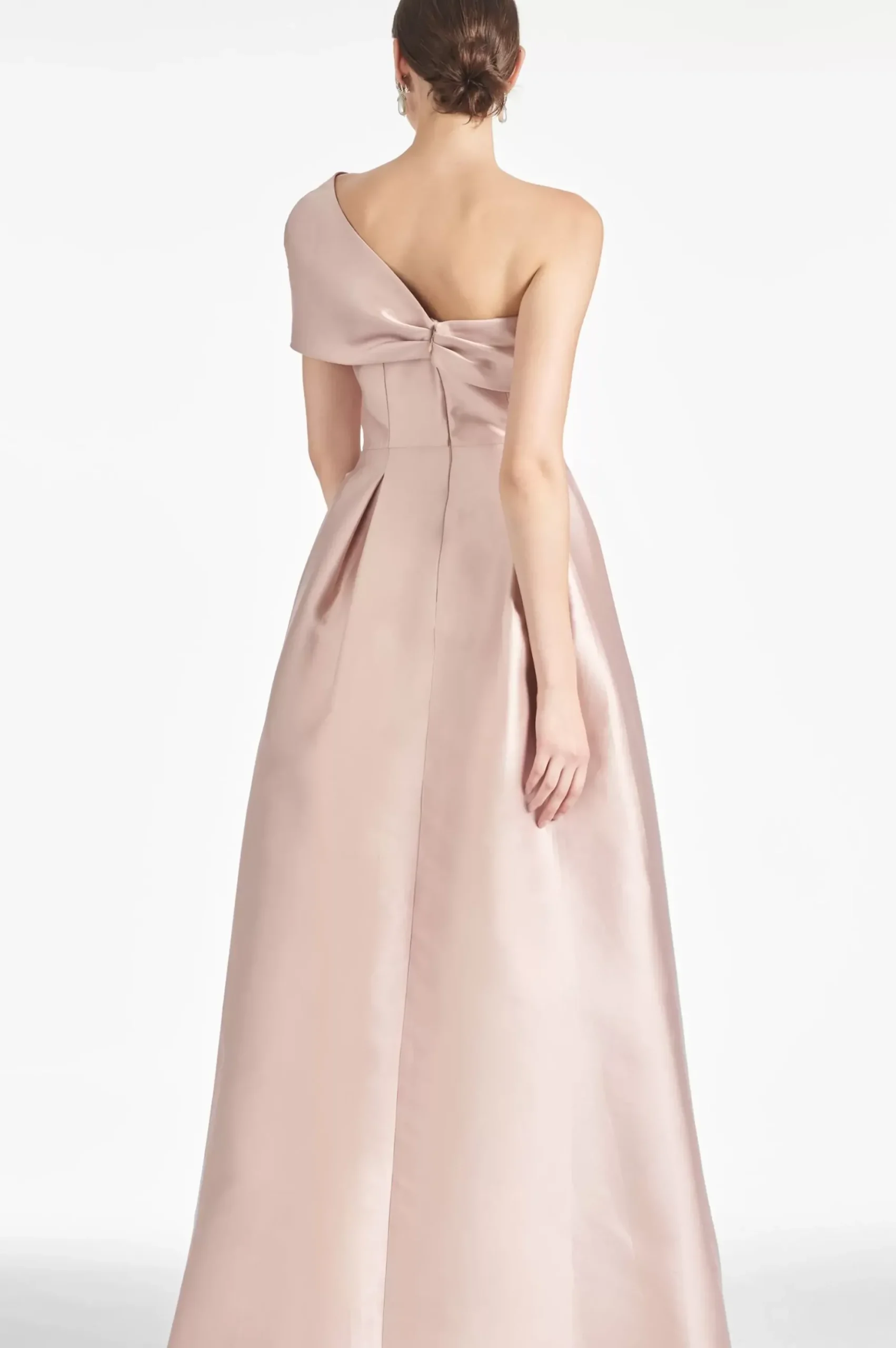 Women Sachin & Babi Gowns-Delilah Gown Silver Peony