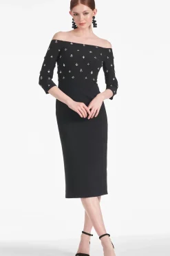 Women Sachin & Babi Dresses-Fatima Dress Black