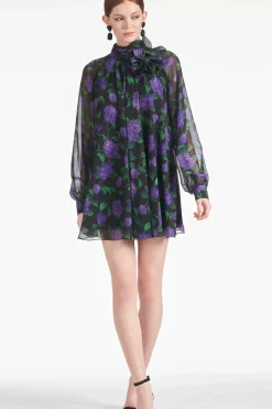 Women Sachin & Babi Dresses-Fawn Dress Violet Garden